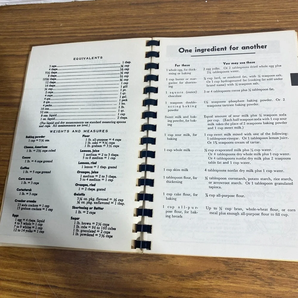 Mount Vernon Texas First United Methodist Church Cookbook VTG Comb Local